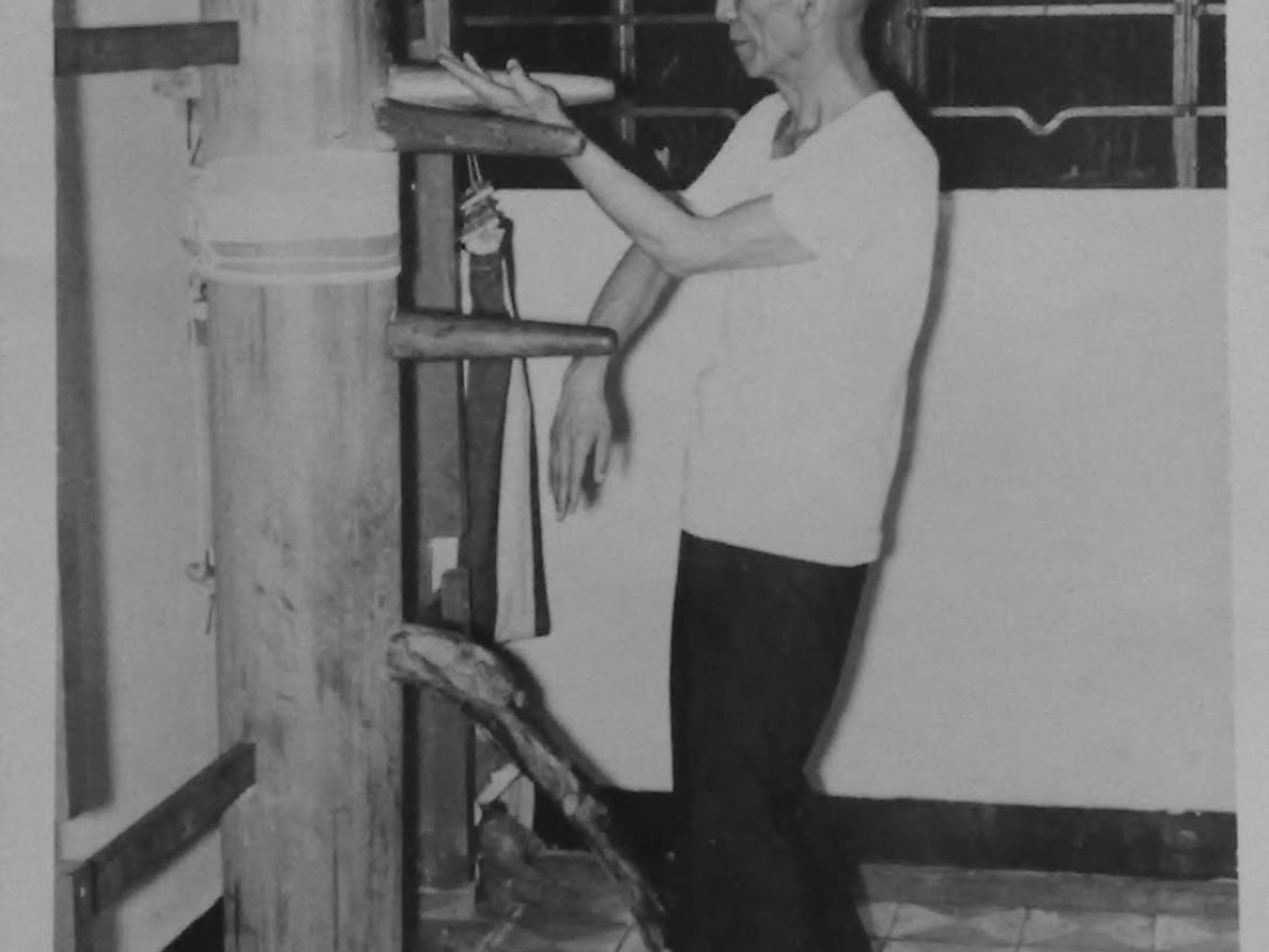 Swiss Wing Chun Sammo Kwoon Sifu Ip Man Mannequin Bois